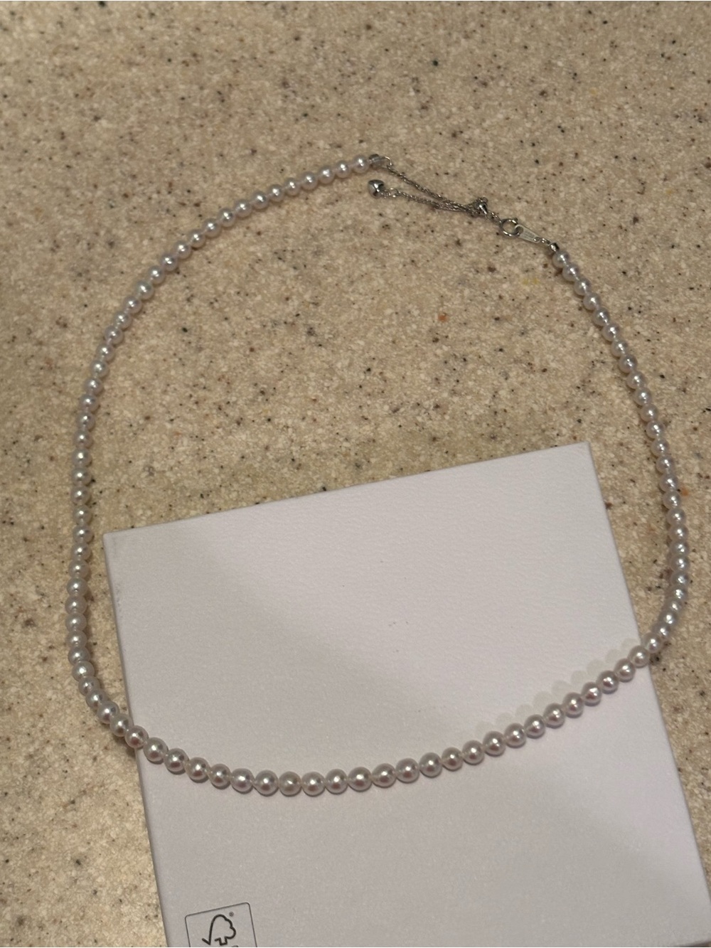 Classic White Pearl full strand Necklace
